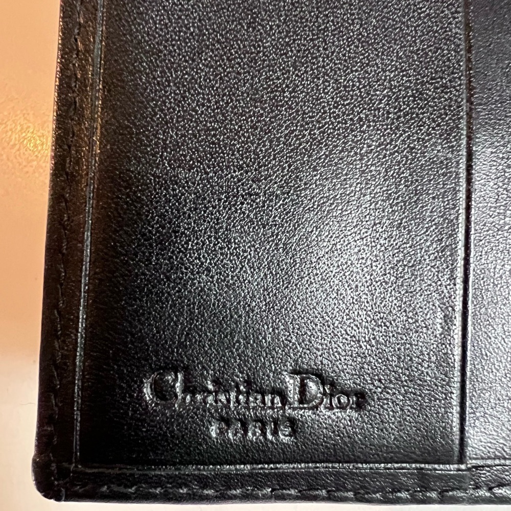Dior Navy Trotter Card Holder - Picture 4 of 4